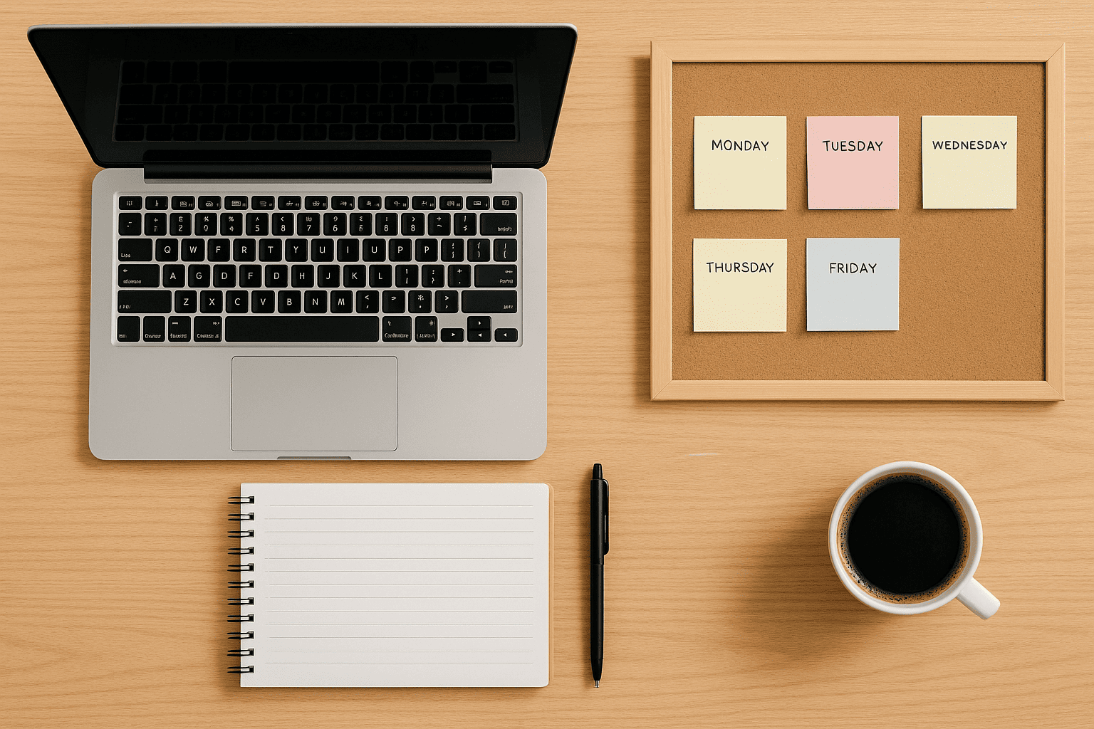 A symbolic visual representing productivity and mental clarity.