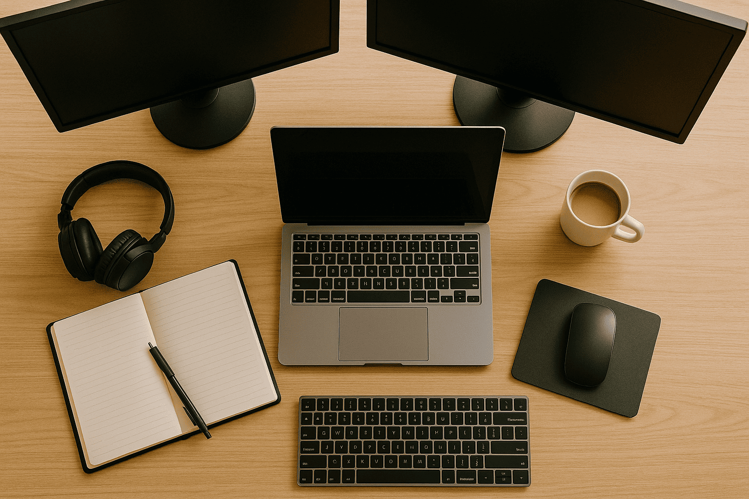 A symbolic visual representing productivity and mental clarity.